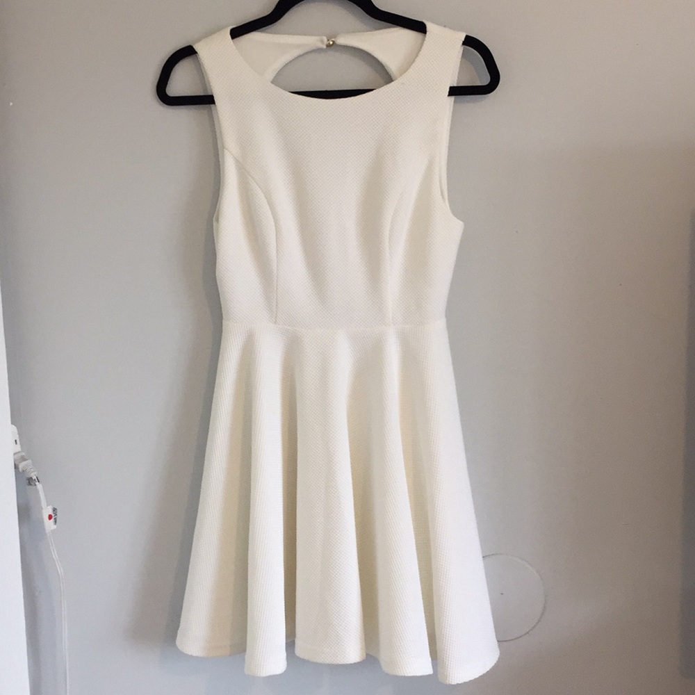 LuLus White Dress Size M